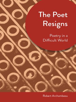 cover image of The Poet Resigns